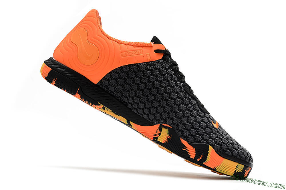 Nike React Gato IC Indoor & Futsal Soccer Shoes - Black/Red/White 4