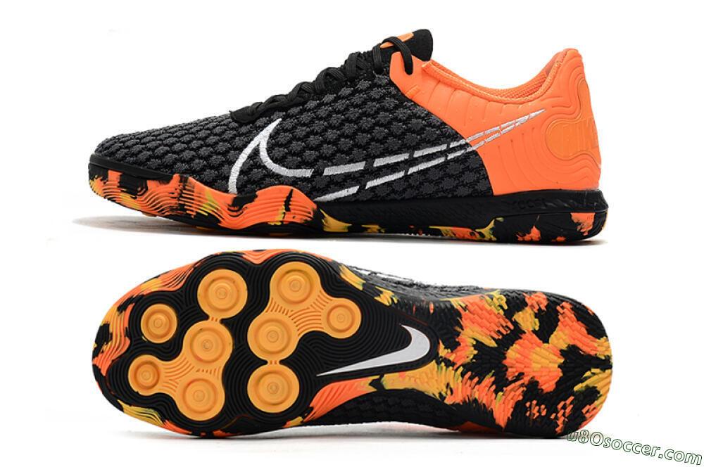 Nike React Gato IC Indoor & Futsal Soccer Shoes - Black/Red