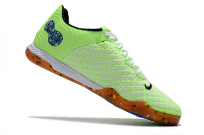Nike React Gato IC Indoor & Futsal Soccer Shoes - Green/White/Black