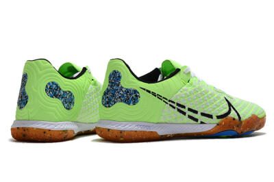 Nike React Gato IC Indoor & Futsal Soccer Shoes - Green/White/Black