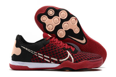 Nike React Gato IC Indoor & Futsal Soccer Shoes - Red/White/Black