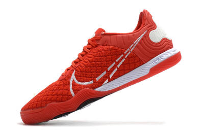 Nike React Gato IC Indoor & Futsal Soccer Shoes - Red/Whtie/Black