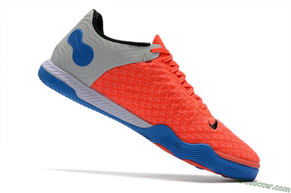 Nike React Gato IC Indoor & Futsal Soccer Shoes - Red/Grey/Blue
