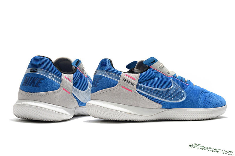 シューズ Nike Street Gato 27cm Nike Street Gato IC Indoor & Futsal Soccer Shoes - Blue/Grey