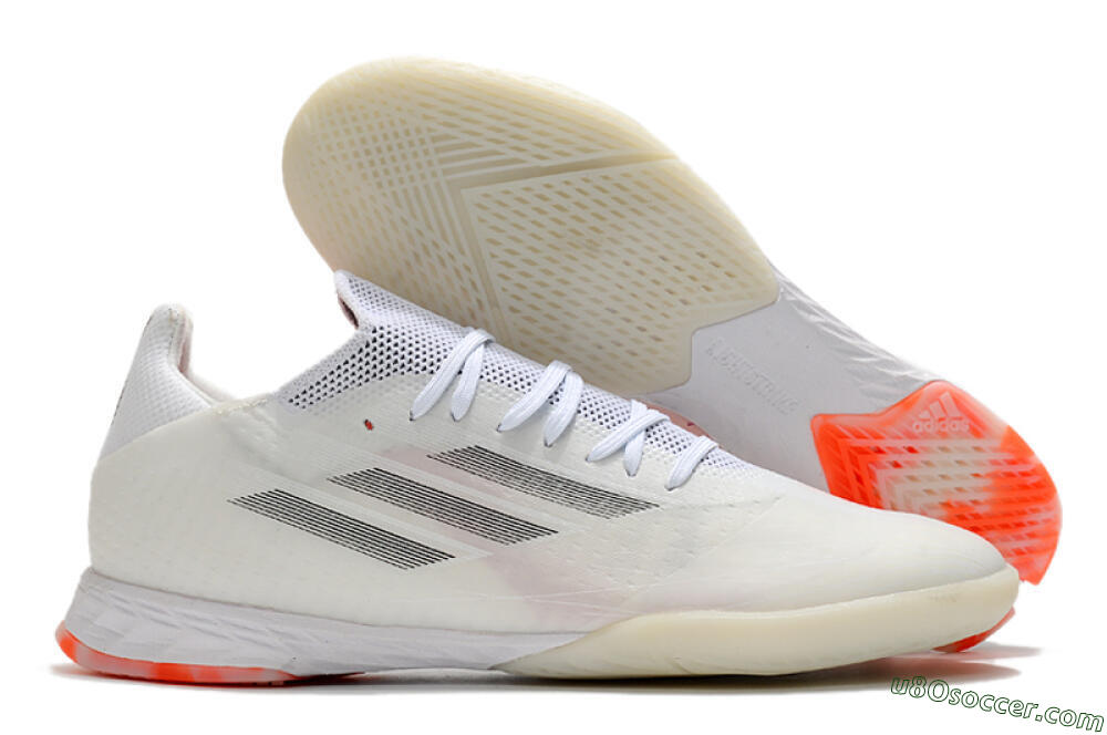 Adidas X Speedflow.1 IC Indoor & Futsal Soccer Shoes - White/Black/Red 1