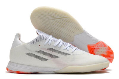 Adidas X Speedflow.1 IC Indoor & Futsal Soccer Shoes - White/Black/Red