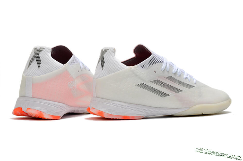 Adidas X Speedflow.1 IC Indoor & Futsal Soccer Shoes - White/Black/Red 6