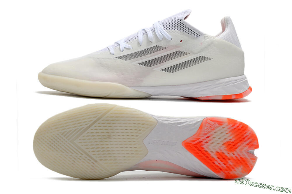 Adidas X Speedflow.1 IC Indoor & Futsal Soccer Shoes - White/Black/Red 0