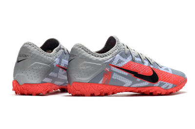 Nike Mercurial Vapor 13 Pro TF Artificial Turf Soccer Shoes - Grey/Black/Red