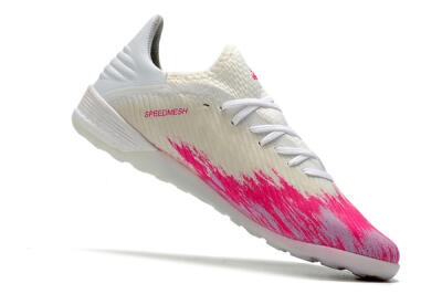 Adidas X 19.1 TF Artificial Turf Soccer Shoes - Pink/Black/White