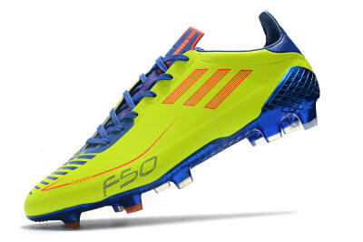 Adidas F50 Adizero Ghosted FG Firm Ground Soccer Cleats - Yellow/Red/Blue