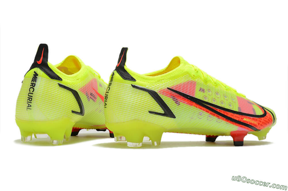 Nike Mercurial Vapor 14 Elite FG Firm Ground Soccer Cleats - Yellow/Red/Black 6