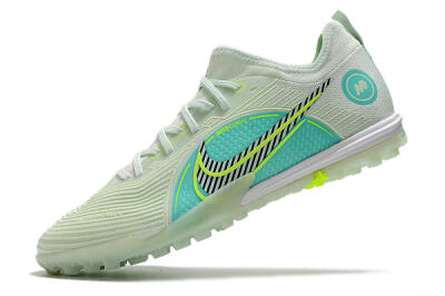 Nike Mercurial Vapor 14 Pro TF Artificial Turf Soccer Shoes - Yellow/Black/Jade