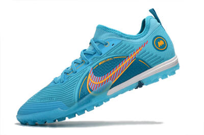 Nike Mercurial Vapor 14 Pro TF Artificial Turf Soccer Shoes - Jade/Yellow/Red