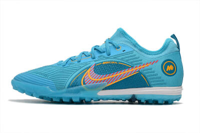 Nike Mercurial Vapor 14 Pro TF Artificial Turf Soccer Shoes - Jade/Yellow/Red