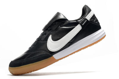 Nike The Premier 3 IC Indoor & Futsal Soccer Shoes - Black/White/Brown