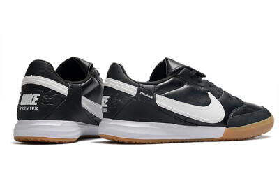 Nike The Premier 3 IC Indoor & Futsal Soccer Shoes - Black/White/Brown