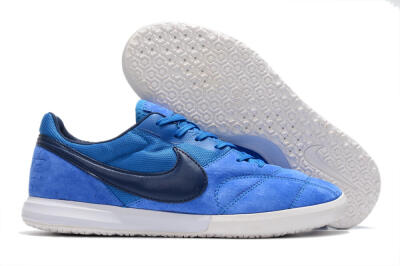 Nike Premier 2 Sala IC Indoor & Futsal Soccer Shoes - Blue/White