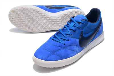 Nike Premier 2 Sala IC Indoor & Futsal Soccer Shoes - Blue/White