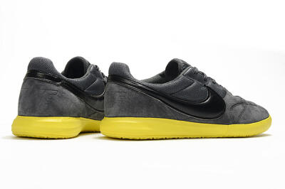 Nike Premier 2 Sala IC Indoor & Futsal Soccer Shoes - Grey/Black/Yellow