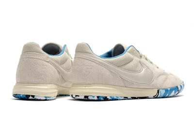 Nike Premier 2 Sala IC Indoor & Futsal Soccer Shoes - Beige/White/Blue
