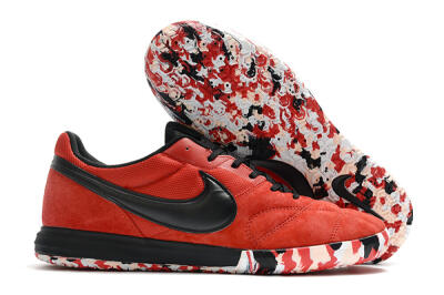 Nike Premier 2 Sala IC Indoor & Futsal Soccer Shoes - Red/Black/White