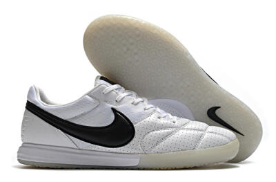Nike Premier 2 Sala IC Indoor & Futsal Soccer Shoes - White/Black