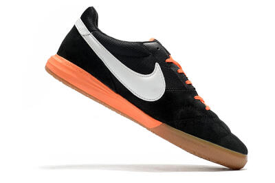 Nike Premier 2 Sala IC Indoor & Futsal Soccer Shoes - Black/White/Brown