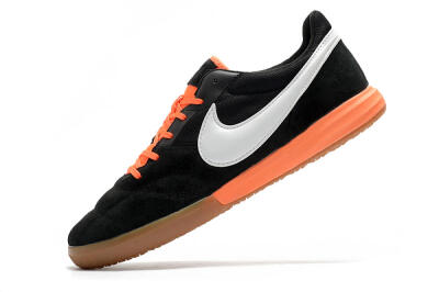 Nike Premier 2 Sala IC Indoor & Futsal Soccer Shoes - Black/White/Brown