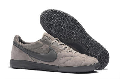 Nike Premier 2 Sala IC Indoor & Futsal Soccer Shoes - Grey/Grey