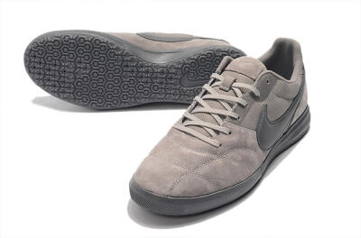 Nike Premier 2 Sala IC Indoor & Futsal Soccer Shoes - Grey/Grey