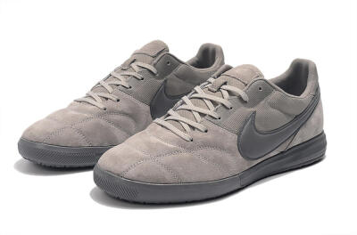 Nike Premier 2 Sala IC Indoor & Futsal Soccer Shoes - Grey/Grey