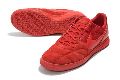Nike Premier 2 Sala IC Indoor & Futsal Soccer Shoes - Red/Red