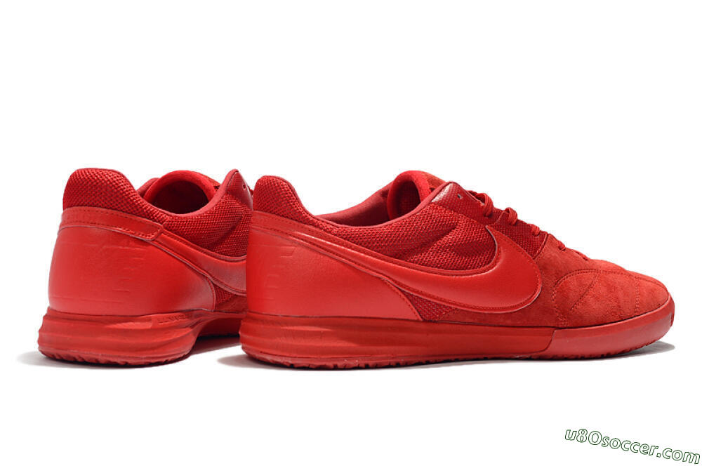 Nike Premier 2 Sala IC Indoor & Futsal Soccer Shoes - Red/Red 9