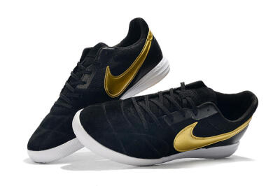 Nike Premier 2 Sala IC Indoor & Futsal Soccer Shoes - Black/Gold/White