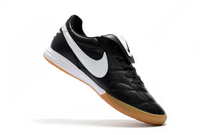 Nike Premier 2 Sala IC Indoor & Futsal Soccer Shoes - Black/White/Brown