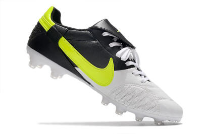 Nike The Premier 3 FG Firm Ground Soccer Cleats - White/Yellow/Black