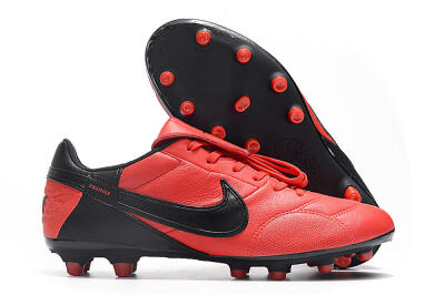 Nike The Premier 3 FG Firm Ground Soccer Cleats - Red/Black