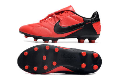 Nike The Premier 3 FG Firm Ground Soccer Cleats - Red/Black