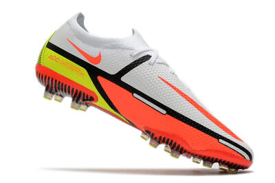 Nike Phantom GT Elite AG Artificial Grass Soccer Cleats - White/Black/Red/Yellow
