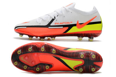 Nike Phantom GT Elite AG Artificial Grass Soccer Cleats - White/Black/Red/Yellow