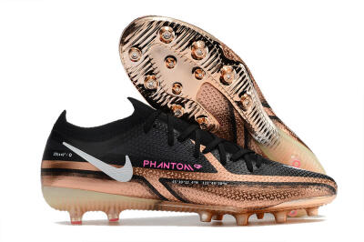 Nike Phantom GT Elite AG Artificial Grass Soccer Cleats - Gold/Black/White