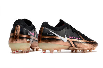 Nike Phantom GT Elite AG Artificial Grass Soccer Cleats - Gold/Black/White