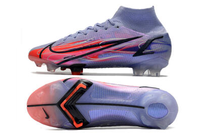 Nike Mercurial Superfly 8 Elite FG Firm Ground Soccer Cleats - Purple/Red/Black