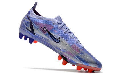 Nike Mercurial Vapor 14 Elite AG Artificial Grass Soccer Cleats - Blue/Red/Black