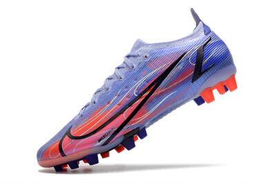 Nike Mercurial Vapor 14 Elite AG Artificial Grass Soccer Cleats - Blue/Red/Black