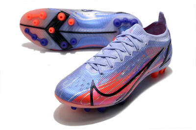 Nike Mercurial Vapor 14 Elite AG Artificial Grass Soccer Cleats - Blue/Red/Black