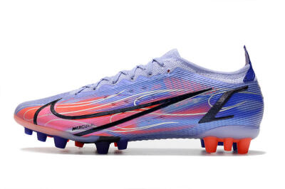 Nike Mercurial Vapor 14 Elite AG Artificial Grass Soccer Cleats - Blue/Red/Black