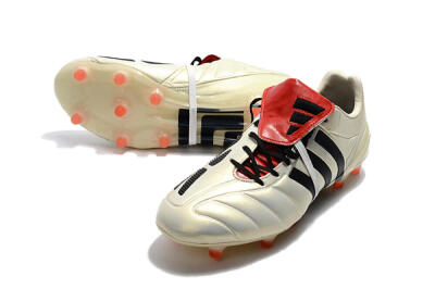 Adidas Predator Mania Champagne FG Firm Ground Soccer Cleats - Gold/Black/Red