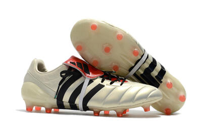 Adidas Predator Mania Champagne FG Firm Ground Soccer Cleats - Gold/Black/Red